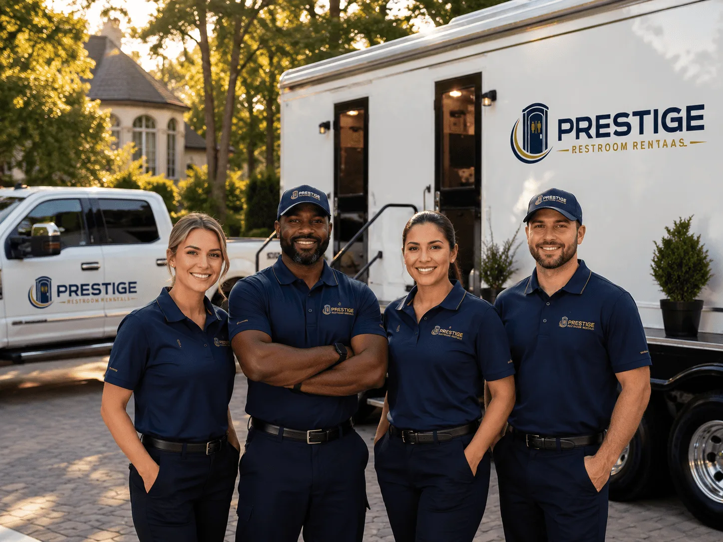 Trusted Luxury Portable Restrooms company in Mcelhattan, PA